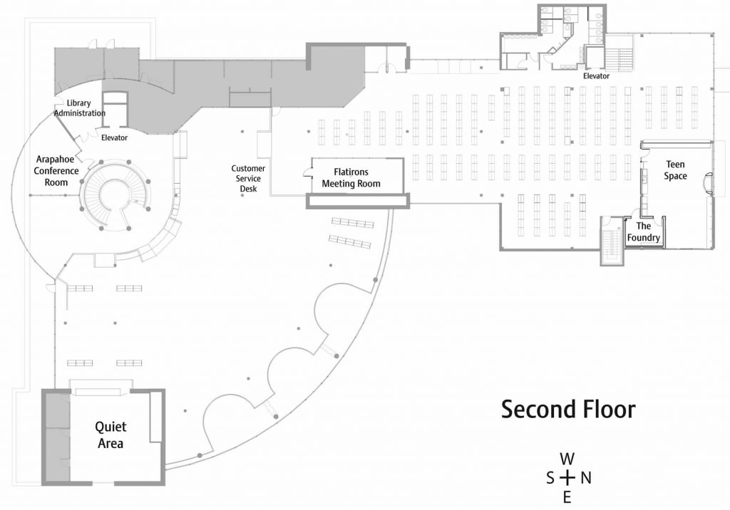 click to view image of Main Library, 2nd Floor Meeting Rooms